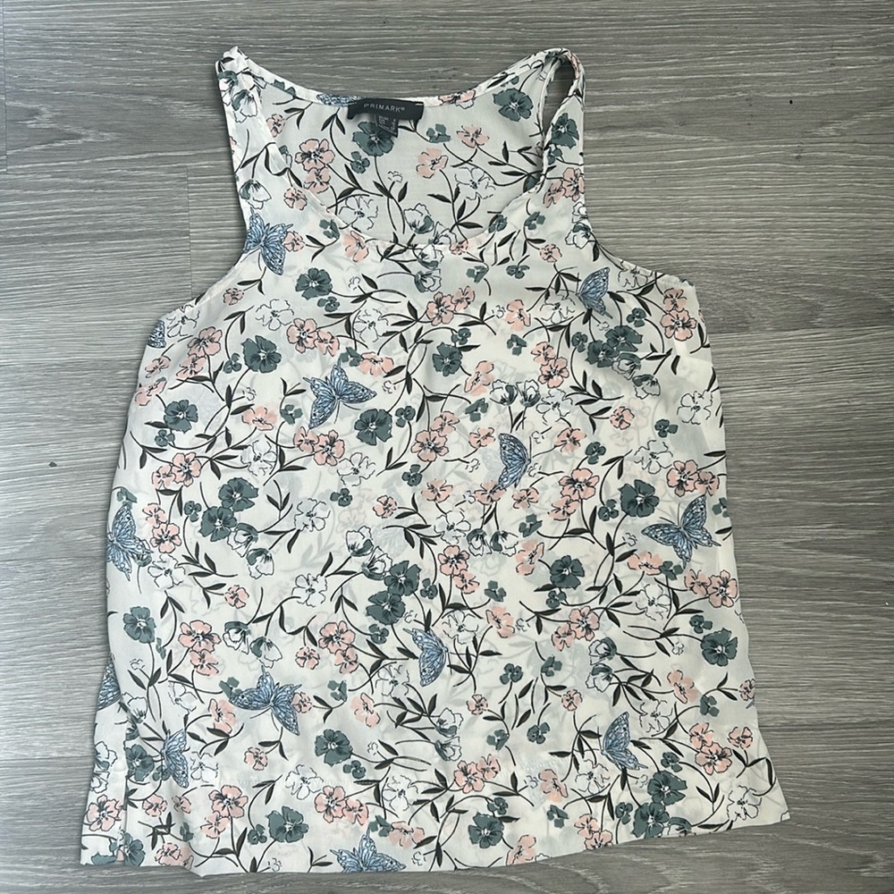 👚3/$20👚 Like-new Women’s Floral Tank Top Blouse